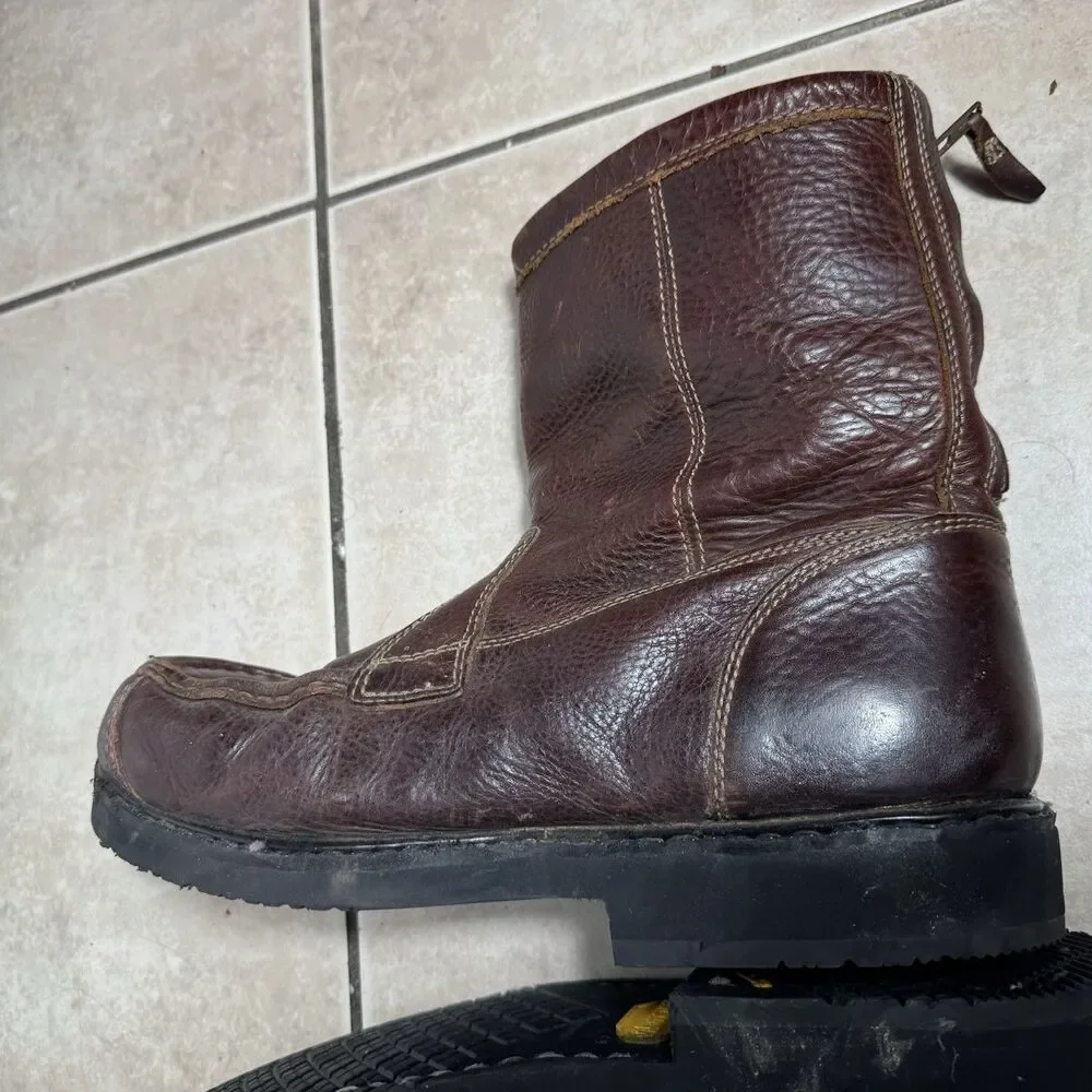 Browning Waterproof Hunting Boots Mens 12 Outdoors Work Brown Leather